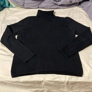 Black turtle neck